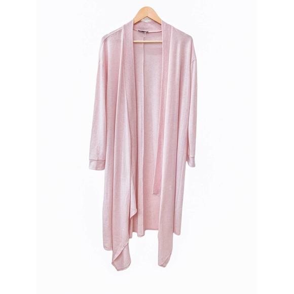 Drape Front Cardigan In Blush | Poshmark